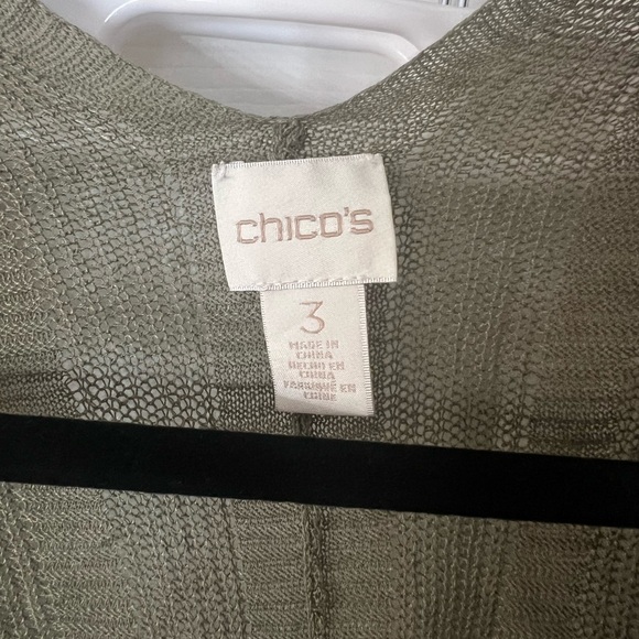 Chicos green kimono - Picture 3 of 4